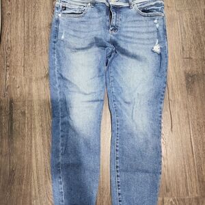 KanCan Light Blue Distressed Skinny Jeans